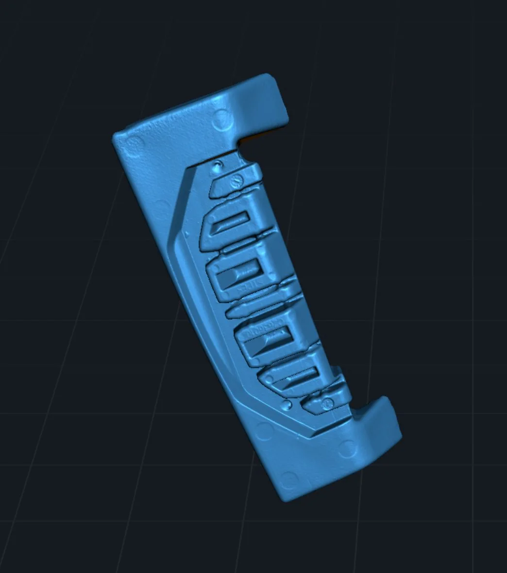 Scan 3D d'une pièce auto