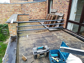 demontage du plancher de terrasse